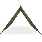 Sport si Outdoor - Camping - Copertine si adaposturi - Prelata de camping, verde masliniu, 366x306 cm, impermeabila - Infinity.ro