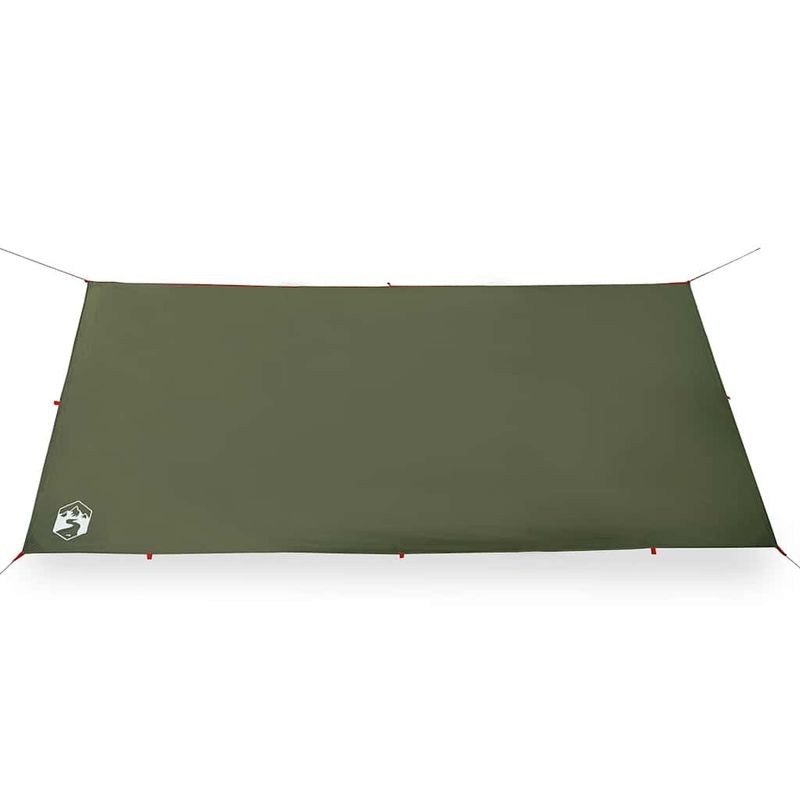 Sport si Outdoor - Camping - Copertine si adaposturi - Prelata de camping, verde masliniu, 366x306 cm, impermeabila - Infinity.ro