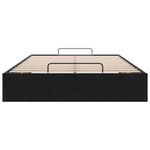 Casa si Gradina - Mobilier - Paturi si accesorii - Paturi - Cadru de pat otoman fara saltea Negru 120x200 cm catifea - Infinity.ro