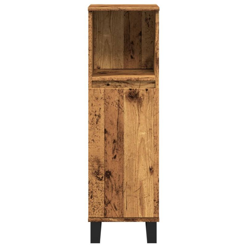 Casa si Gradina - Mobilier - Mobilier baie - Corpuri baie - Dulap de baie, lemn vechi, 30x30x100 cm, lemn prelucrat - Infinity.ro