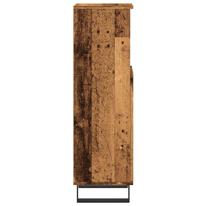 Casa si Gradina - Mobilier - Mobilier baie - Corpuri baie - Dulap de baie, lemn vechi, 30x30x100 cm, lemn prelucrat - Infinity.ro