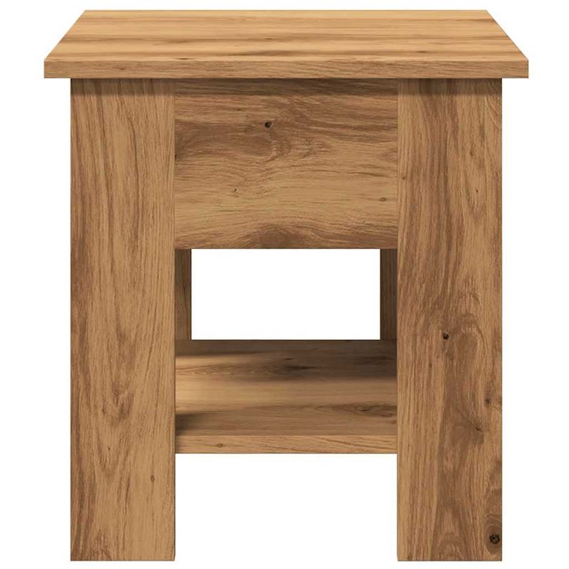 Casa si Gradina - Mobilier - Mese si birouri - Masute de cafea - Masuta de cafea, stejar artizanal, 40x40x42 cm, lemn prelucrat - Infinity.ro