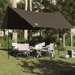 Sport si Outdoor - Camping - Copertine si adaposturi - Prelata de camping, maro, 462x306x211 cm, impermeabila - Infinity.ro