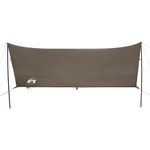 Sport si Outdoor - Camping - Copertine si adaposturi - Prelata de camping, maro, 462x306x211 cm, impermeabila - Infinity.ro