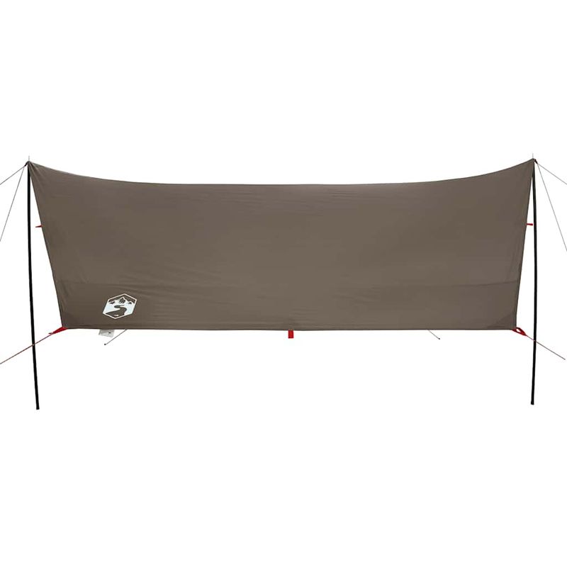 Sport si Outdoor - Camping - Copertine si adaposturi - Prelata de camping, maro, 462x306x211 cm, impermeabila - Infinity.ro
