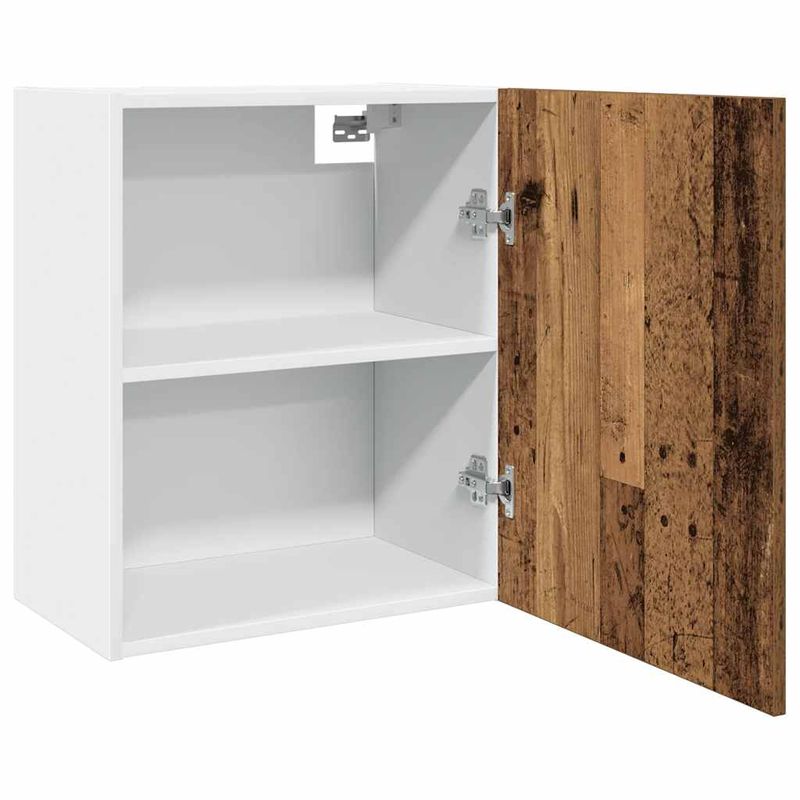 Casa si Gradina - Mobilier - Comode si corpuri - Corpuri bucatarie - Dulapuri suspendate 2 buc. lemn vechi 50x31x60cm lemn prelucrat - Infinity.ro