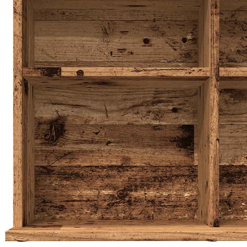 Casa si Gradina - Mobilier - Dulapuri si sifoniere - Dulapuri - Dulap CD-uri, lemn vechi, 100x23x89,5 cm, lemn prelucrat - Infinity.ro
