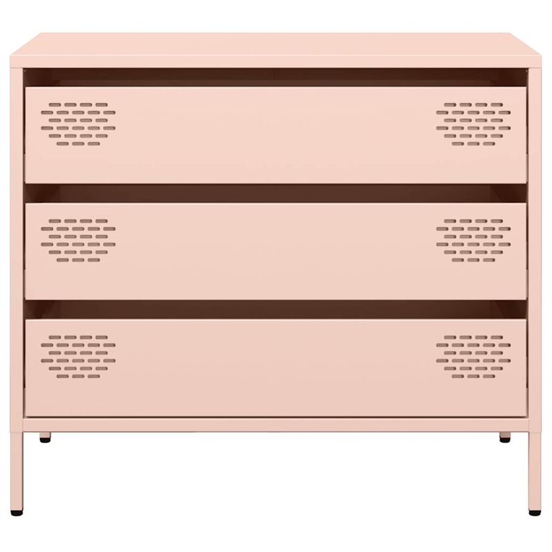 Casa si Gradina - Mobilier - Comode si corpuri - Comode - Dulap, roz, 68x39x58,5 cm, otel laminat la rece - Infinity.ro