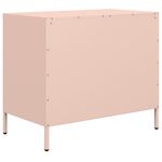 Casa si Gradina - Mobilier - Comode si corpuri - Comode - Dulap, roz, 68x39x58,5 cm, otel laminat la rece - Infinity.ro