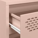 Casa si Gradina - Mobilier - Comode si corpuri - Comode - Dulap, roz, 68x39x58,5 cm, otel laminat la rece - Infinity.ro