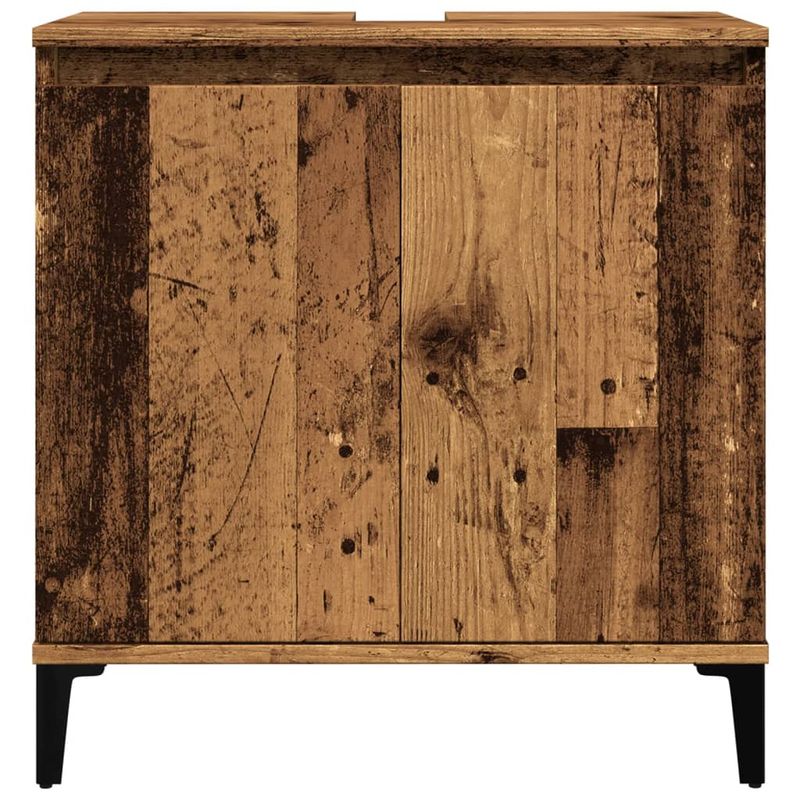 Casa si Gradina - Mobilier - Mobilier baie - Comode baie - Dulap de chiuveta, lemn vechi, 58x33x60 cm, lemn prelucrat - Infinity.ro