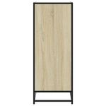 Casa si Gradina - Mobilier - Organizare si depozitare - Organizator incaltaminte - Pantofar, stejar sonoma, 75x38x97,5 cm, lemn prelucrat/metal - Infinity.ro
