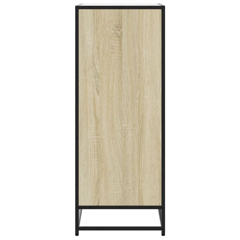 Casa si Gradina - Mobilier - Organizare si depozitare - Organizator incaltaminte - Pantofar, stejar sonoma, 75x38x97,5 cm, lemn prelucrat/metal - Infinity.ro