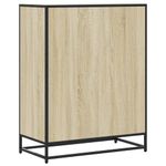 Casa si Gradina - Mobilier - Organizare si depozitare - Organizator incaltaminte - Pantofar, stejar sonoma, 75x38x97,5 cm, lemn prelucrat/metal - Infinity.ro