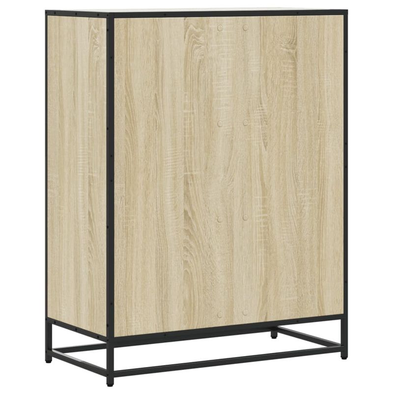 Casa si Gradina - Mobilier - Organizare si depozitare - Organizator incaltaminte - Pantofar, stejar sonoma, 75x38x97,5 cm, lemn prelucrat/metal - Infinity.ro