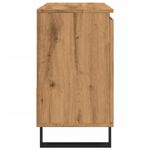 Casa si Gradina - Mobilier - Mobilier baie - Comode baie - Dulap chiuveta baie, stejar artizanal 65x33x60cm lemn prelucrat - Infinity.ro
