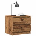 Casa si Gradina - Mobilier - Comode si corpuri - Noptiere - Noptiera, lemn vechi, 50x40x43.5 cm, lemn prelucrat - Infinity.ro