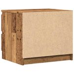 Casa si Gradina - Mobilier - Comode si corpuri - Noptiere - Noptiera, lemn vechi, 50x40x43.5 cm, lemn prelucrat - Infinity.ro