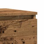 Casa si Gradina - Mobilier - Comode si corpuri - Noptiere - Noptiera, lemn vechi, 50x40x43.5 cm, lemn prelucrat - Infinity.ro