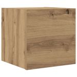 Casa si Gradina - Mobilier - Comode si corpuri - Comode - Dulap TV montaj pe perete, stejar artizanal, 30,5x30x30 cm - Infinity.ro