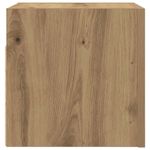 Casa si Gradina - Mobilier - Comode si corpuri - Comode - Dulap TV montaj pe perete, stejar artizanal, 30,5x30x30 cm - Infinity.ro