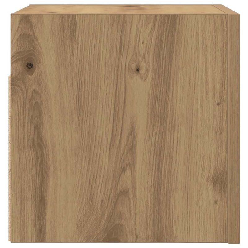 Casa si Gradina - Mobilier - Comode si corpuri - Comode - Dulap TV montaj pe perete, stejar artizanal, 30,5x30x30 cm - Infinity.ro