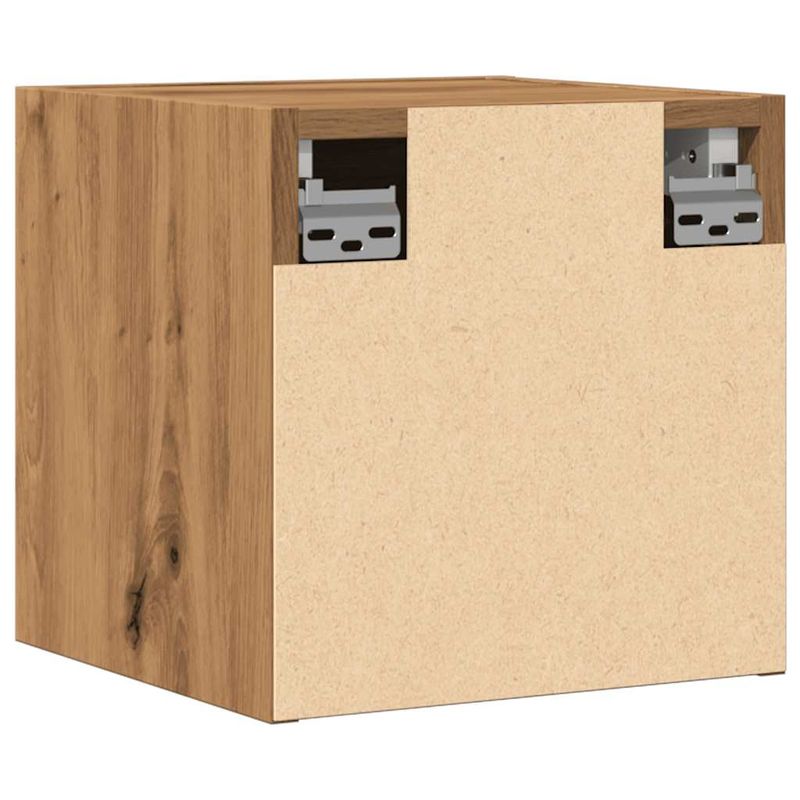Casa si Gradina - Mobilier - Comode si corpuri - Comode - Dulap TV montaj pe perete, stejar artizanal, 30,5x30x30 cm - Infinity.ro