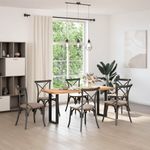 Casa si Gradina - Mobilier - Feronerie si accesorii mobila - Picioare masuta de cafea in forma de U 2 buc Negru Otel - Infinity.ro