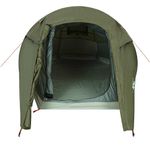 Sport si Outdoor - Camping - Corturi camping - Cort camping tunel pentru 3 persoane verde masliniu impermeabil - Infinity.ro