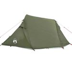 Sport si Outdoor - Camping - Corturi camping - Cort camping tunel pentru 3 persoane verde masliniu impermeabil - Infinity.ro