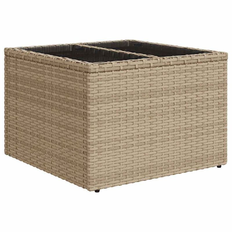 Casa si Gradina - Gradina si terasa - Mobilier exterior - Seturi mobila gradina - Set canapele de gradina, 7 piese, cu perne, bej, poliratan - Infinity.ro