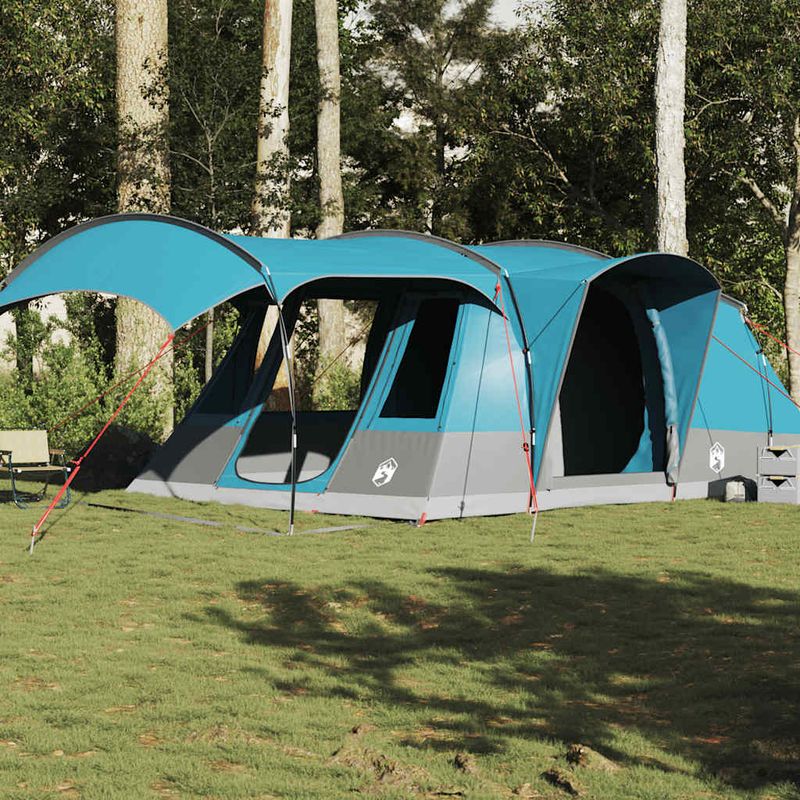 Sport si Outdoor - Camping - Corturi camping - Cort de camping pentru 5 persoane, albastru, impermeabil - Infinity.ro