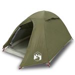 Sport si Outdoor - Camping - Corturi camping - Cort camping cupola 2 persoane verde masliniu impermeabil - Infinity.ro
