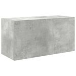 Casa si Gradina - Mobilier - Mobilier baie - Corpuri baie - Dulap perete baie, gri beton, 60x25x30 cm, lemn prelucrat - Infinity.ro
