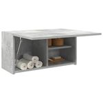 Casa si Gradina - Mobilier - Mobilier baie - Corpuri baie - Dulap perete baie, gri beton, 60x25x30 cm, lemn prelucrat - Infinity.ro
