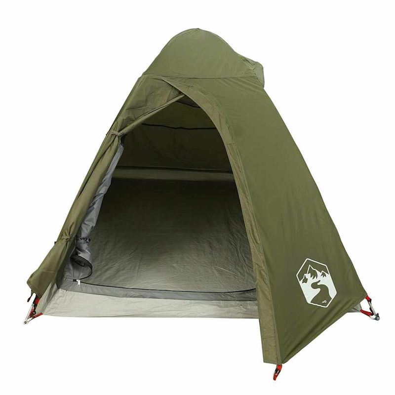 Sport si Outdoor - Camping - Corturi camping - Cort camping cupola 2 persoane verde masliniu impermeabil - Infinity.ro