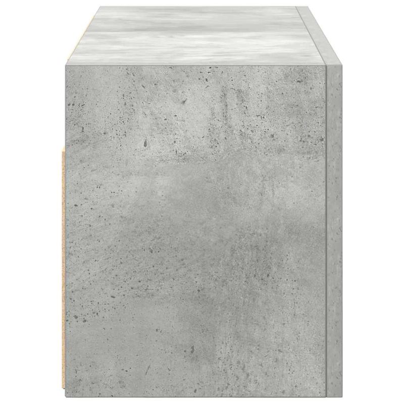 Casa si Gradina - Mobilier - Mobilier baie - Corpuri baie - Dulap perete baie, gri beton, 60x25x30 cm, lemn prelucrat - Infinity.ro