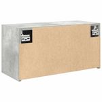Casa si Gradina - Mobilier - Mobilier baie - Corpuri baie - Dulap perete baie, gri beton, 60x25x30 cm, lemn prelucrat - Infinity.ro