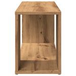 Casa si Gradina - Mobilier - Comode si corpuri - Comode - Comoda TV, stejar artizanal,80x24x32cm, lemn prelucrat - Infinity.ro