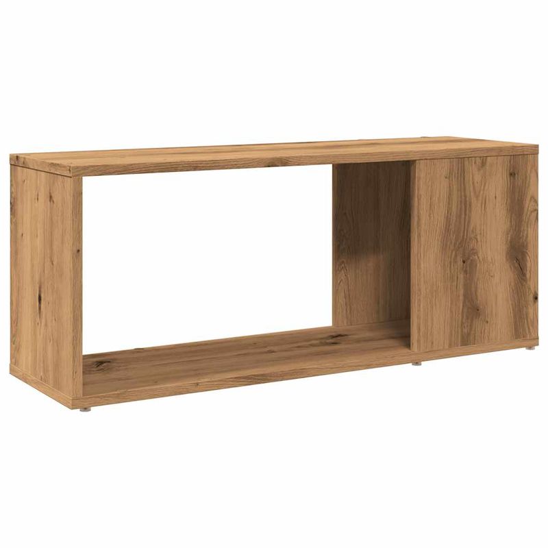 Casa si Gradina - Mobilier - Comode si corpuri - Comode - Comoda TV, stejar artizanal,80x24x32cm, lemn prelucrat - Infinity.ro
