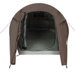Sport si Outdoor - Camping - Corturi camping - Cort de camping tunel pentru 2 persoane, maro, impermeabil - Infinity.ro