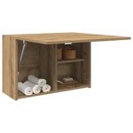 Casa si Gradina - Mobilier - Mobilier baie - Corpuri baie - Dulap perete baie stejar artizanal, 60x25x40 cm, lemn prelucrat - Infinity.ro