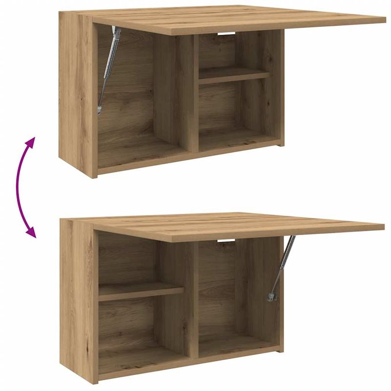 Casa si Gradina - Mobilier - Mobilier baie - Corpuri baie - Dulap perete baie stejar artizanal, 60x25x40 cm, lemn prelucrat - Infinity.ro