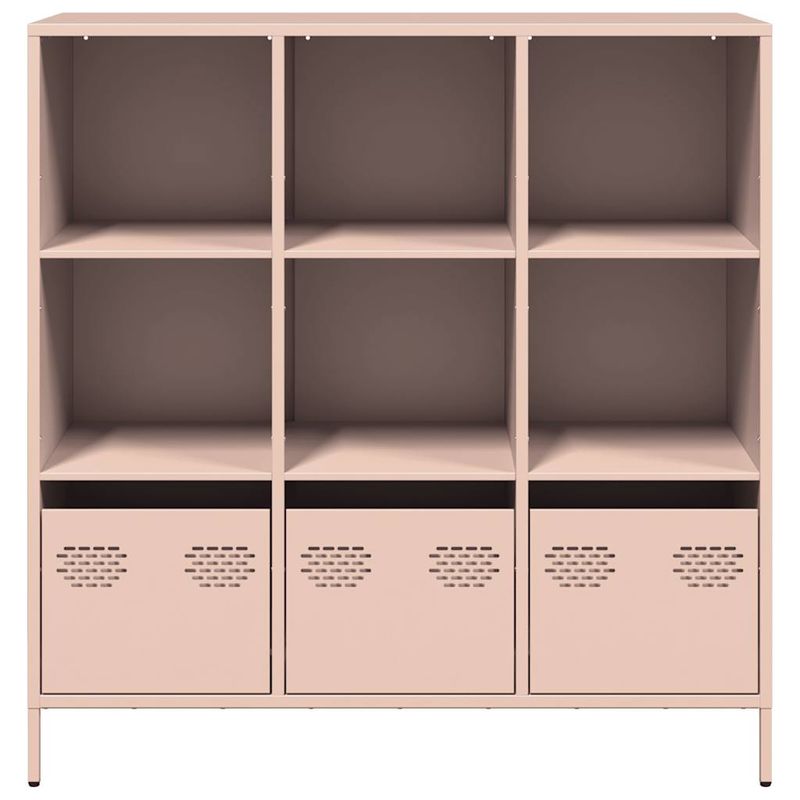 Casa si Gradina - Mobilier - Comode si corpuri - Corpuri bucatarie - Dulap inalt, roz, 101,5x39x103,5 cm, otel - Infinity.ro
