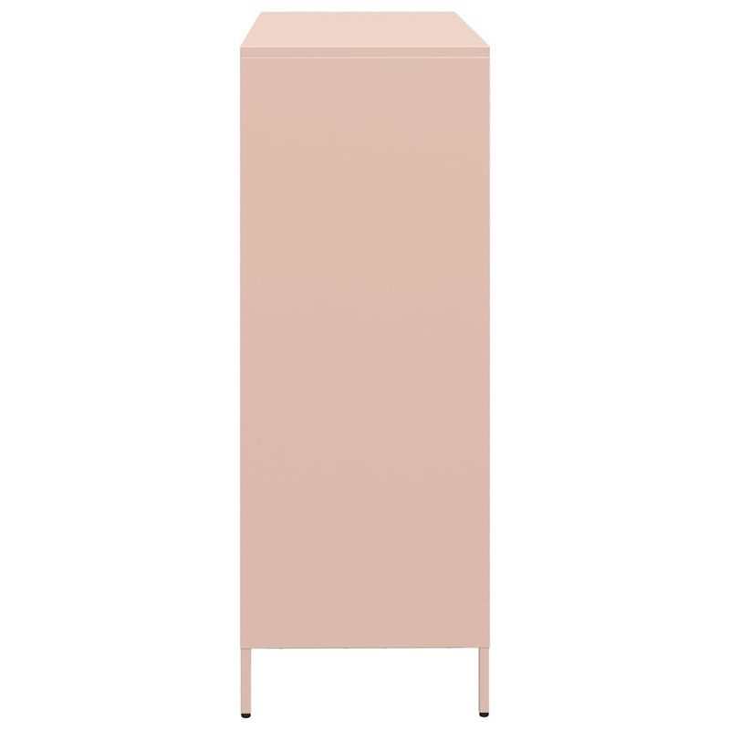 Casa si Gradina - Mobilier - Comode si corpuri - Corpuri bucatarie - Dulap inalt, roz, 101,5x39x103,5 cm, otel - Infinity.ro