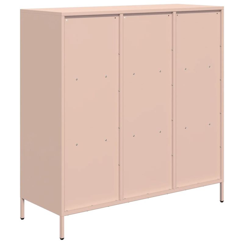 Casa si Gradina - Mobilier - Comode si corpuri - Corpuri bucatarie - Dulap inalt, roz, 101,5x39x103,5 cm, otel - Infinity.ro