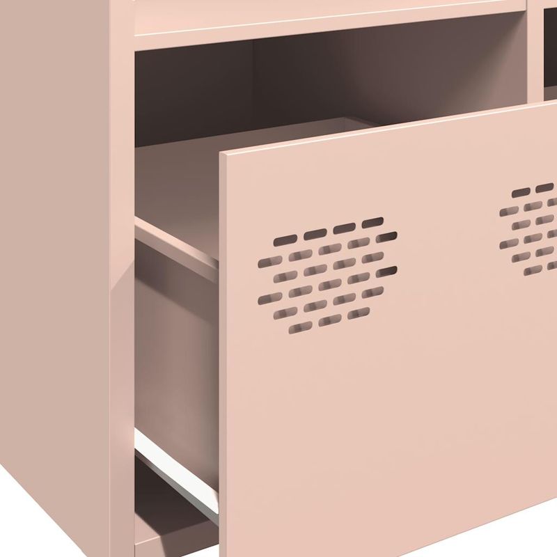 Casa si Gradina - Mobilier - Comode si corpuri - Corpuri bucatarie - Dulap inalt, roz, 101,5x39x103,5 cm, otel - Infinity.ro