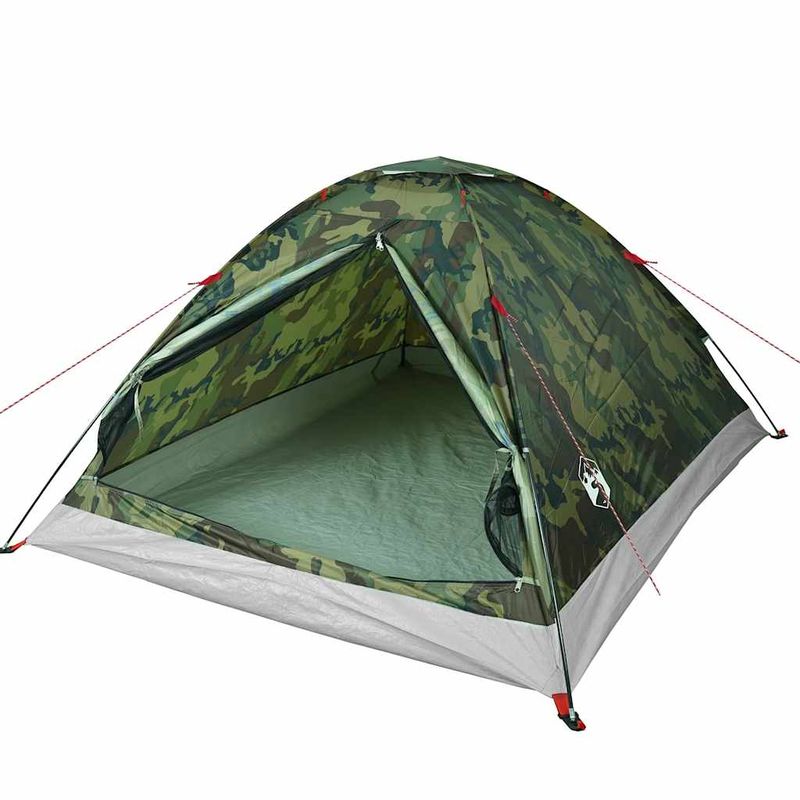 Sport si Outdoor - Camping - Corturi camping - Cort de camping cupola pentru 4 persoane, camuflaj, impermeabil - Infinity.ro