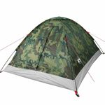 Sport si Outdoor - Camping - Corturi camping - Cort de camping cupola pentru 4 persoane, camuflaj, impermeabil - Infinity.ro