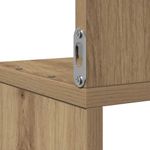 Casa si Gradina - Mobilier - Biblioteci si rafturi - Rafturi - Raft perete colt stejar artizanal 20x20x127,5 cm lemn prelucrat - Infinity.ro